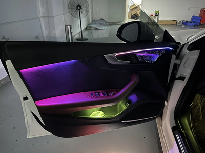 (PRENOTA) Ambient Light per Audi A4, A5 B9 (2017-2024), 256 Colori, APP