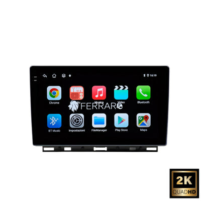 Autoradio per Renault Clio 5ª Serie 9" 2K (2019-2023) Android, Bluetooth, CarPlay, Android Auto, 12/256GB Ram