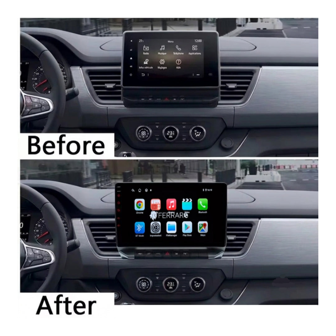 Autoradio per Renault Trafic 10.1" (2021-2026) Android, Bluetooth,  CarPlay, Android Auto, 2GB/4GB/6GB/8GB Ram