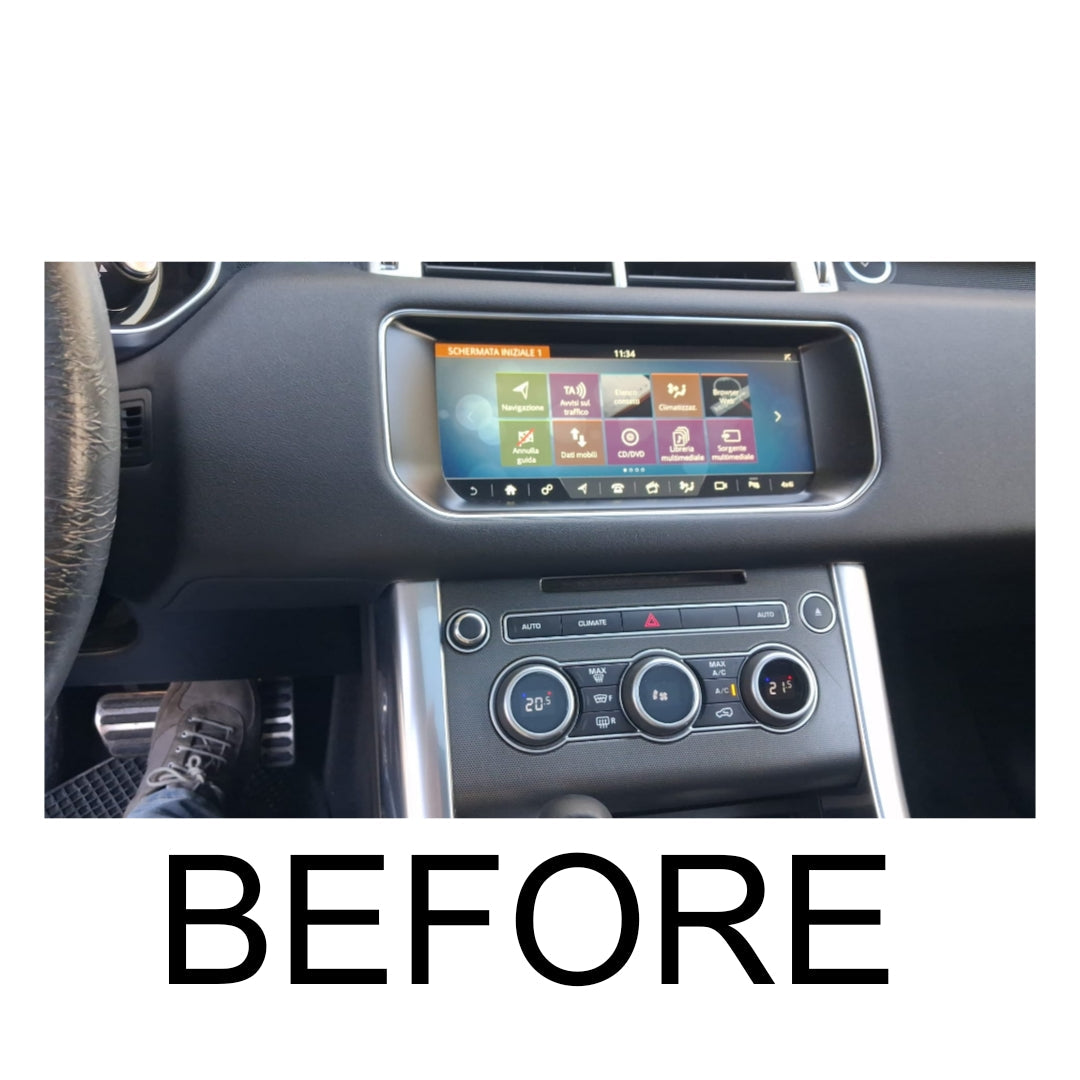 (PRENOTA) Autoradio per Land Rover Range Rover L494, L405 12.3" Android, Bluetooth, CarPlay, Android Auto, 8/128GB Ram