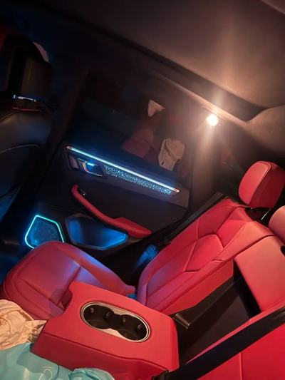(PRENOTA) Ambient Light per Porsche Macan (2018+), 256 Colori, APP