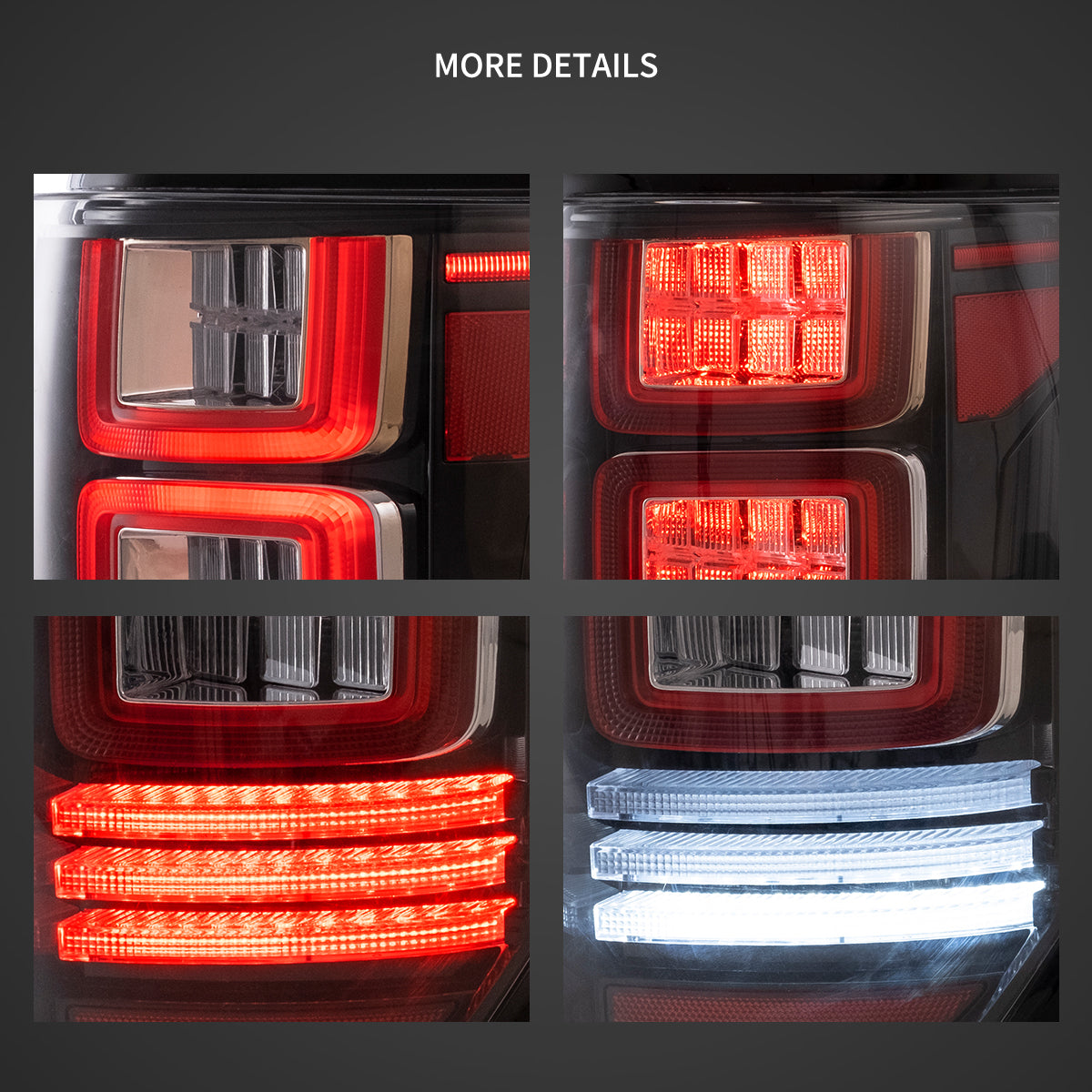 (PRENOTA) Fanali  Posteriore Completo per Ford F150 12ª Serie (2009-2014) a LED