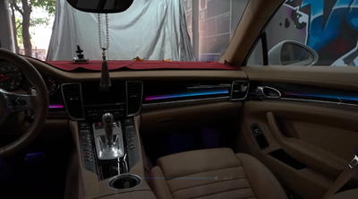 (PRENOTA) Ambient Light per Porsche Panamera 970 (2010-2016), 256 Colori,  APP