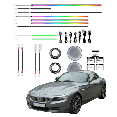 (PRENOTA) Ambient Light per BMW Z4 E89 (2009-2016), 256 Colori, APP