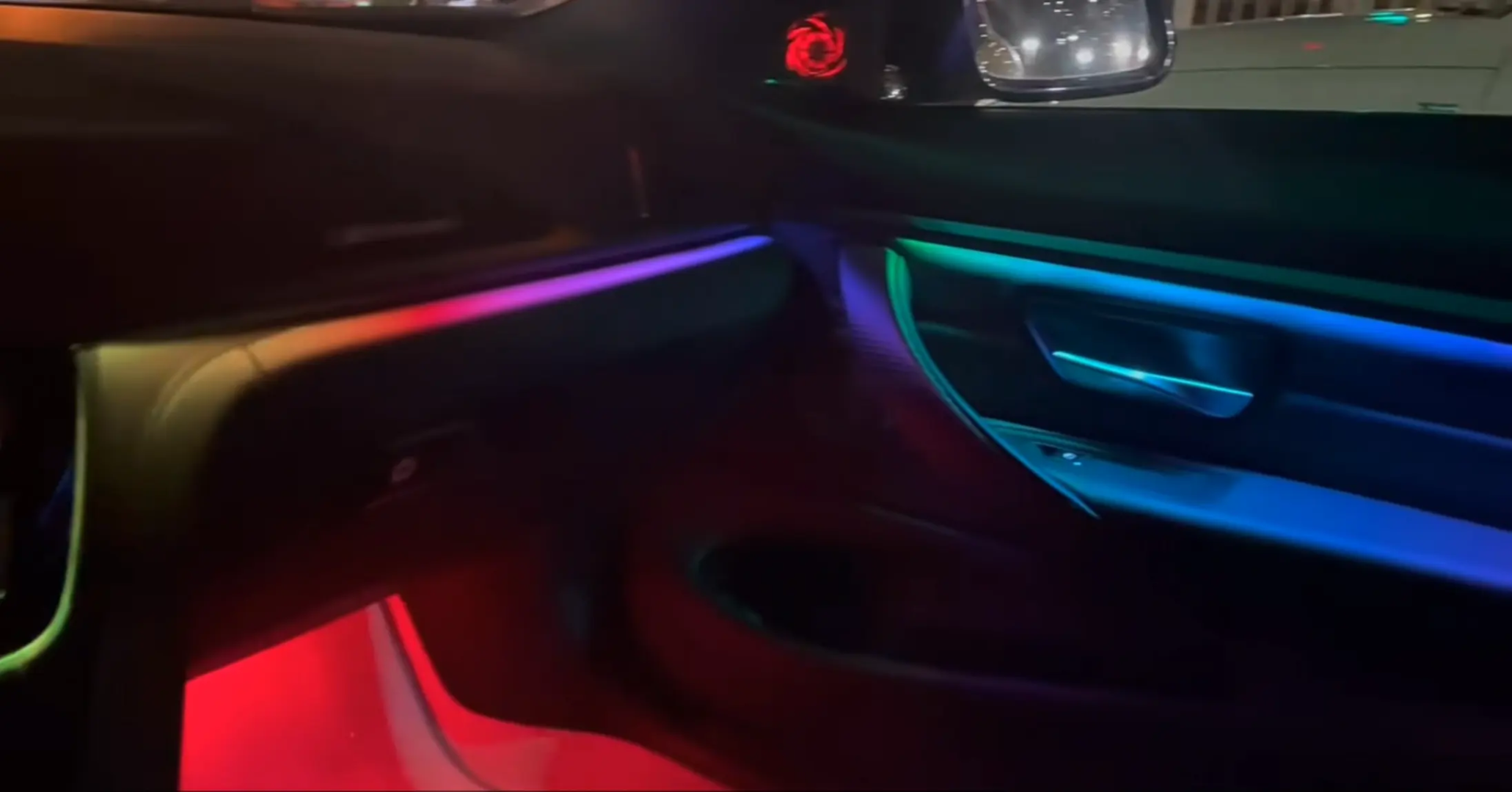 (PRENOTA) Ambient Light per BMW Serie 6 F06, F12, F13, G32, 256 Colori, APP