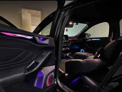(PRENOTA) Ambient Light per Ford Focus (2018-2022), 256 Colori RGB, APP