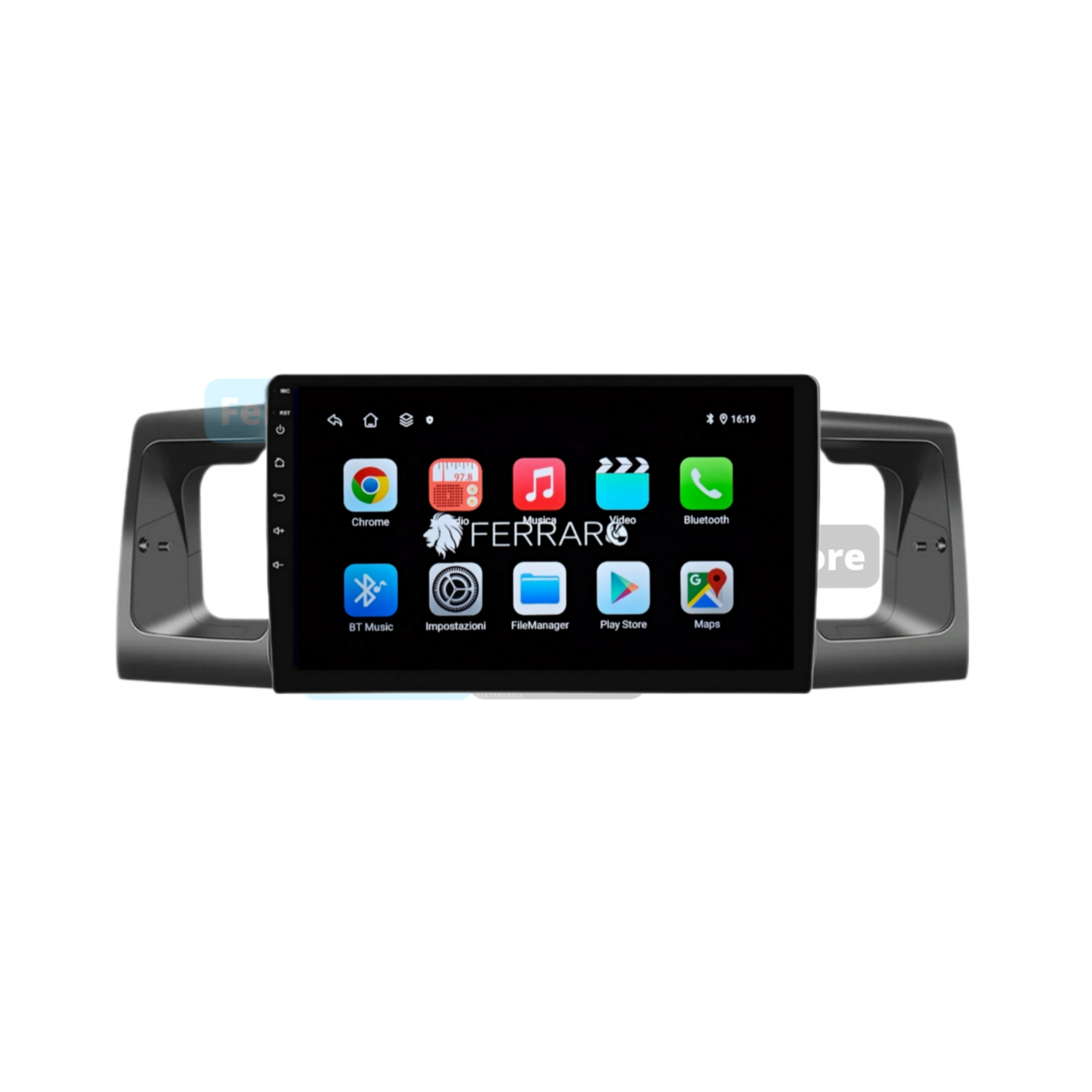 Autoradio per Toyota Corolla E120/E130 9" (2000-2007) Android, Bluetooth, CarPlay, Android Auto, 2GB/4GB/6GB/8GB Ram