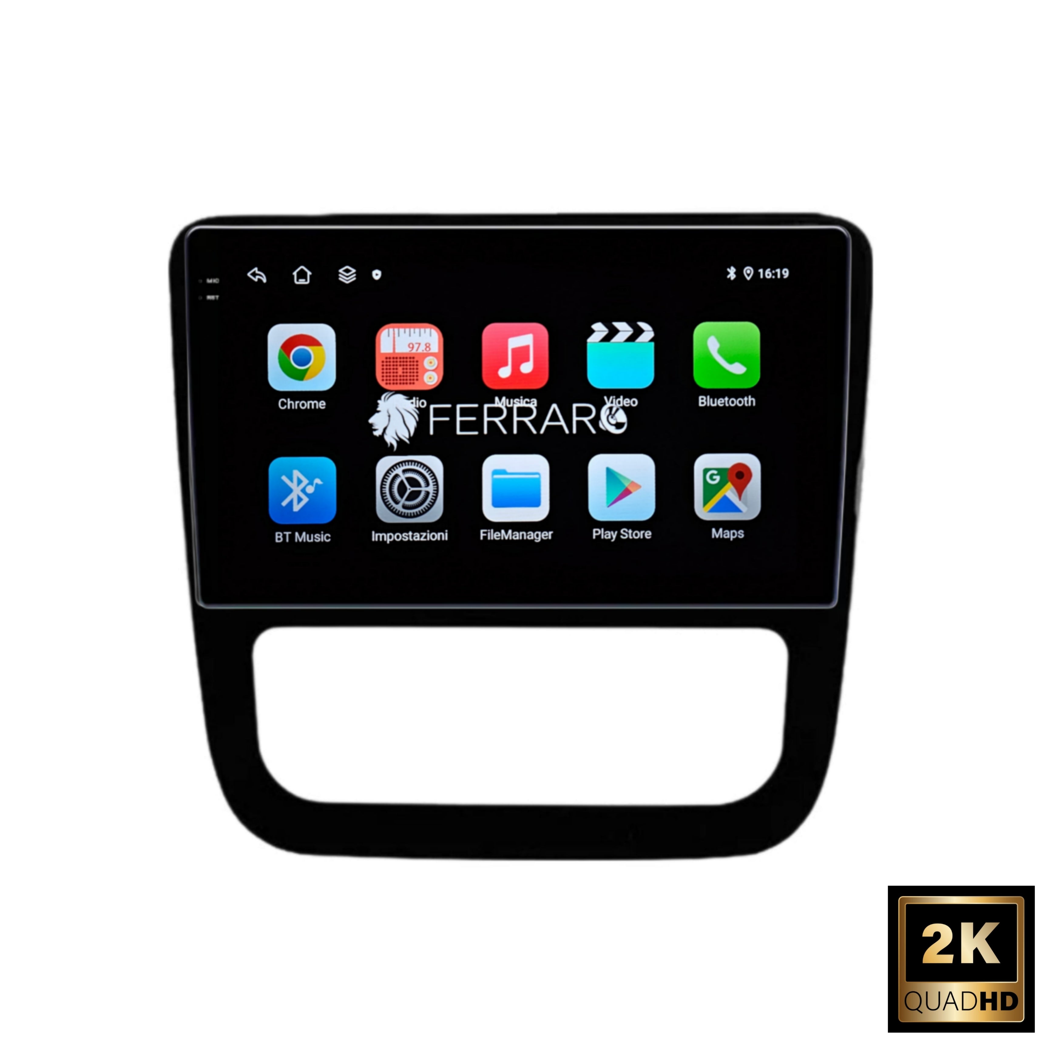 Autoradio per Volkswagen Scirocco 9" 2K | 2008-2017 | Android | Bluetooth | CarPlay | Android Auto | 12/256GB Ram