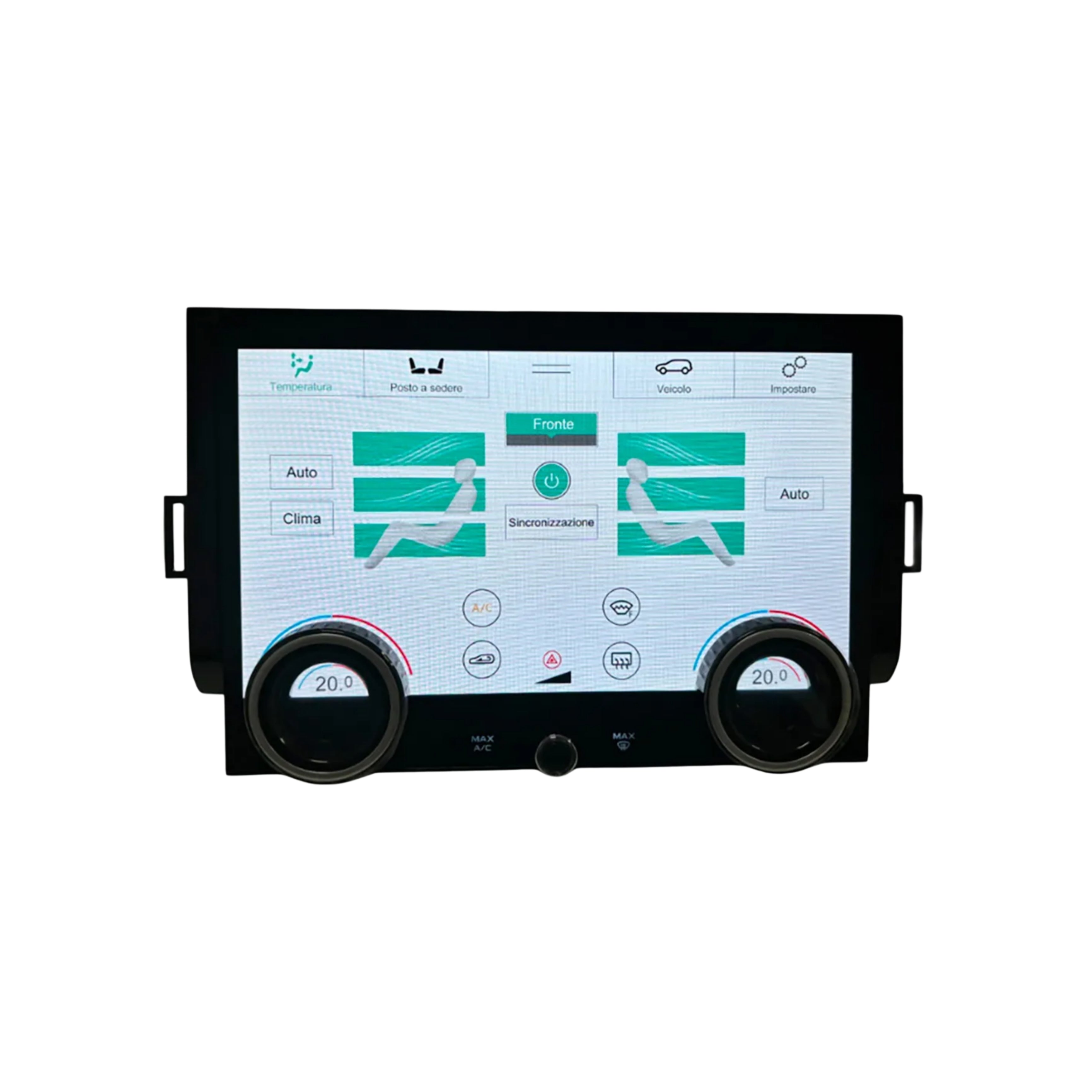 (PRENOTA) Autoradio per Land Rover Range Rover L494, L405 12.3" Display Aria Condizionata e Android, Bluetooth, CarPlay, Android Auto, 8/128GB Ram