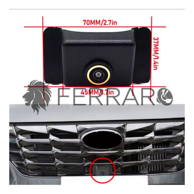 (PRENOTA) Telecamera Frontale per Hyundai Tucson NX4 (2020-2023), AHD, 1920x1080, 170° Gradi