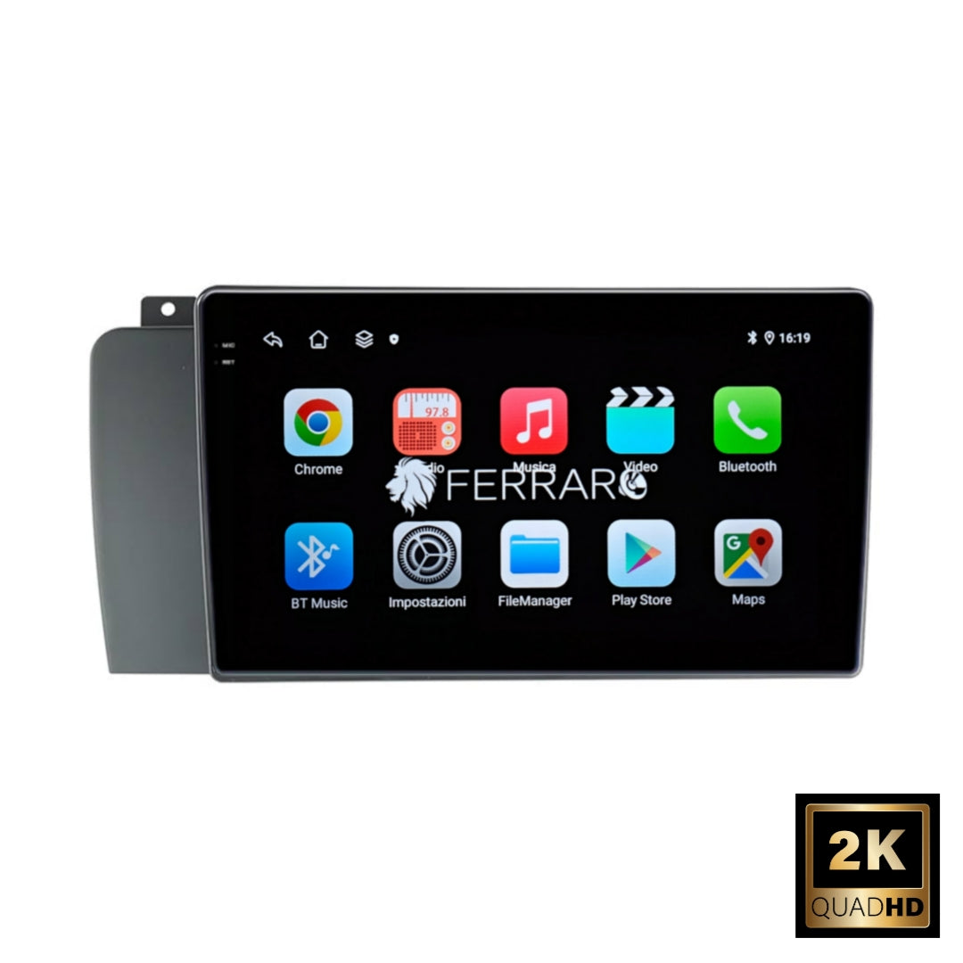 (PRENOTA) Autoradio per Volvo V70 9" 2K (2004-2007) Android, Bluetooth, CarPlay, Android Auto, 12/256GB Ram