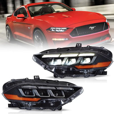 (PRENOTA) Fanali Anteriore Completo per Ford Mustang 6ª Serie (2018-2024) a LED