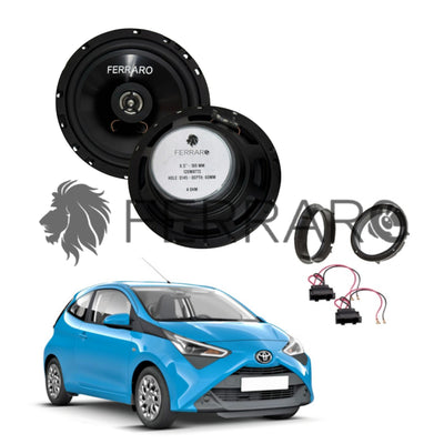 FerraroStore Kit 2 Altoparlanti, ASC-652PC, Anteriore, Toyota Aygo (Dal 2014>)
