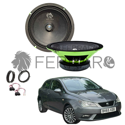 FerraroStore Kit 2 Altoparlanti, PV165.3, Ant o Post, Seat Ibiza 6J, IV (2009-2018)