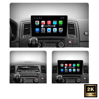 Autoradio per Volkswagen Multivan T5 9" 2K (2003-2015) Android,  Bluetooth, CarPlay, Android Auto, 12/256GB Ram