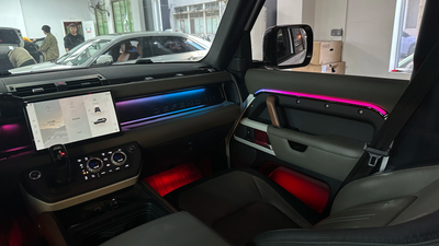 (PRENOTA) Ambient Light per Land Rover Defender L663 (2019-2026), 256 Colori, APP