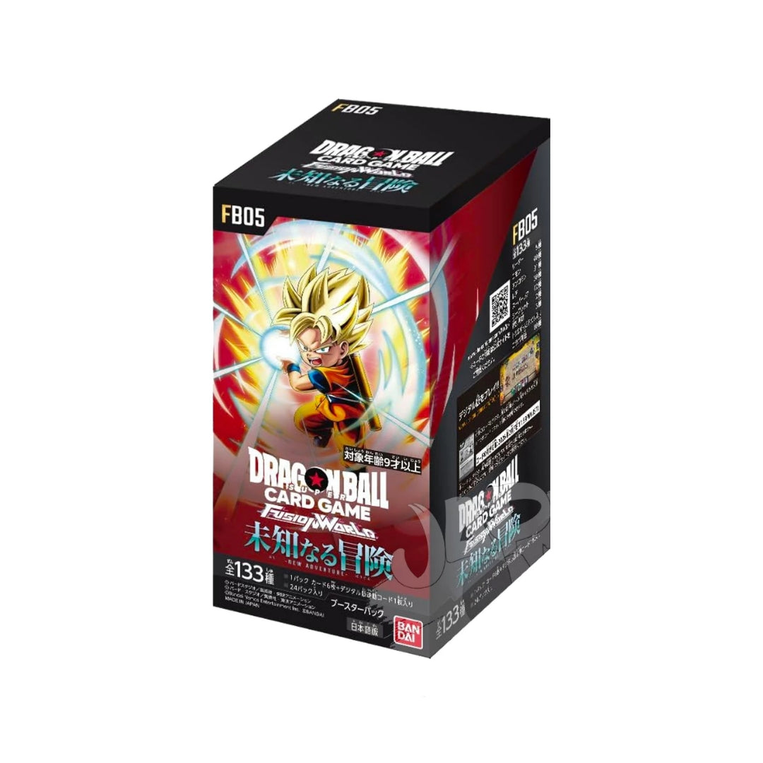 Dragon Ball Super Card Game Fusion World New Adventure FB05 Display, 24 Buste (JP)