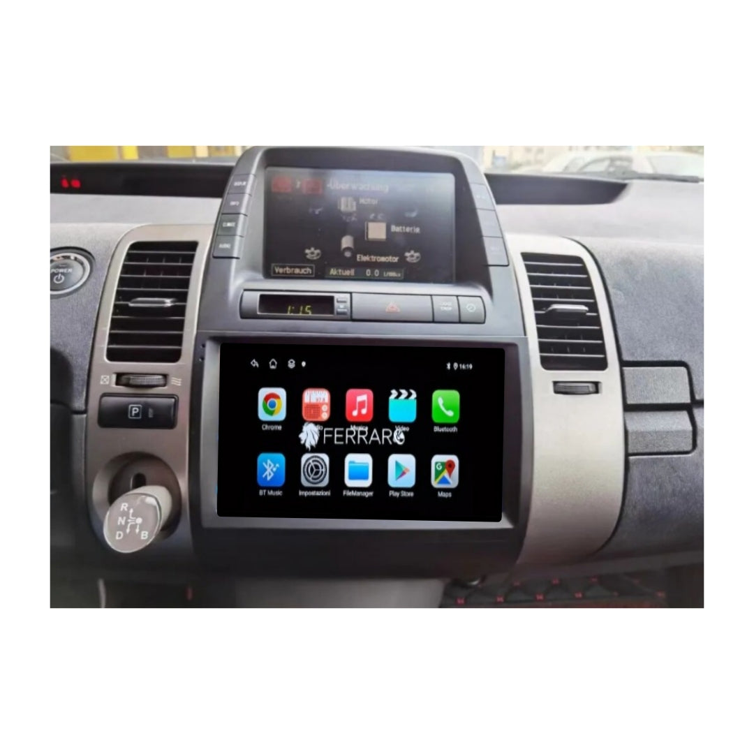 (PRENOTA) Autoradio per Toyota Prius XW20 (2003-2009) 9" 2K, Android, Bluetooth, CarPlay, Android Auto, 12/256GB Ram