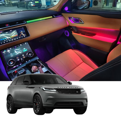 (PRENOTA) Ambient Light per Land Rover Range Rover Velar (2017-2024), 256 Colori, APP