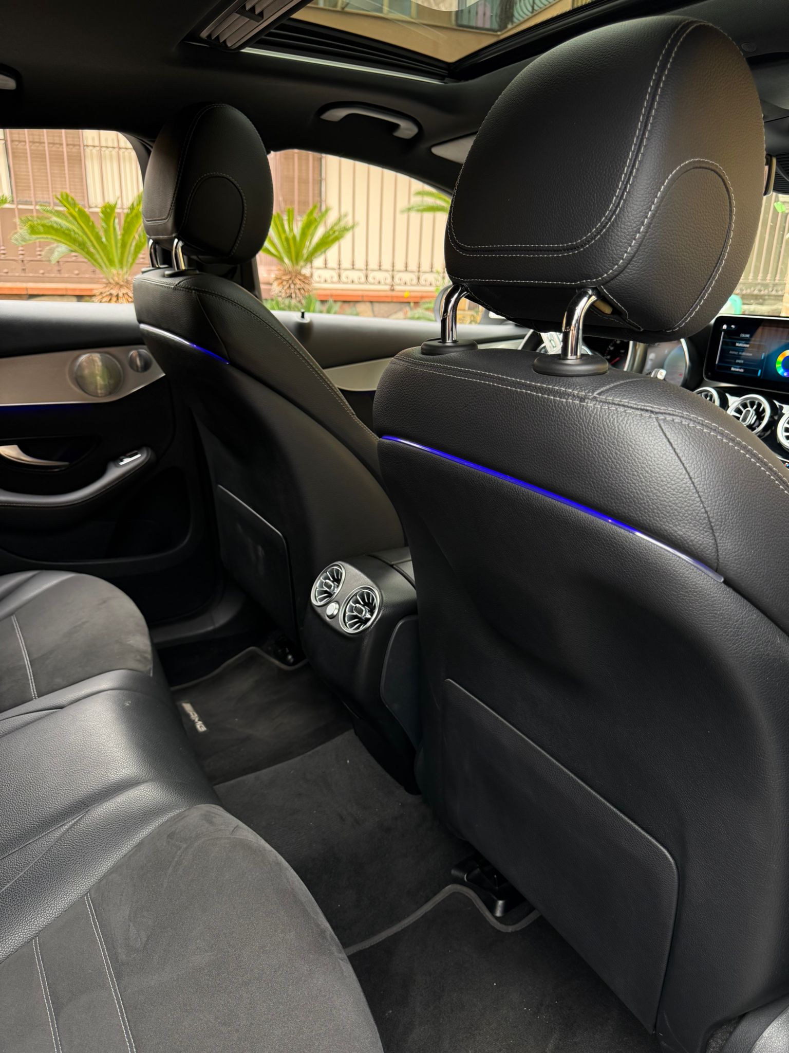 (PRENOTA) Ambient Light per Mercedes GLC X253, Classe C W205, 256 Colori, APP