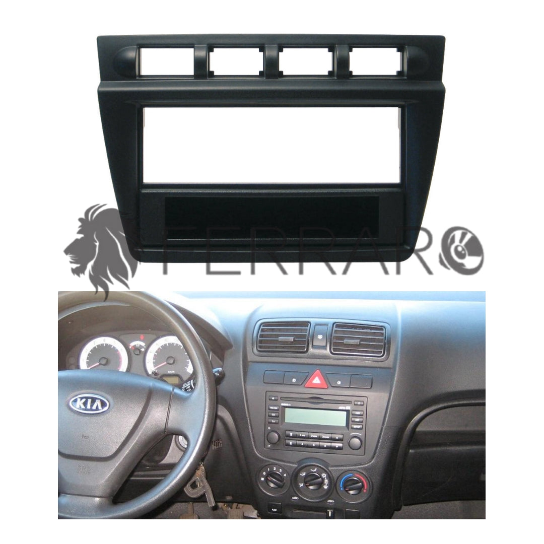 Mascherina 1DIN con Cassetto per Kia Picanto (2004-2011)