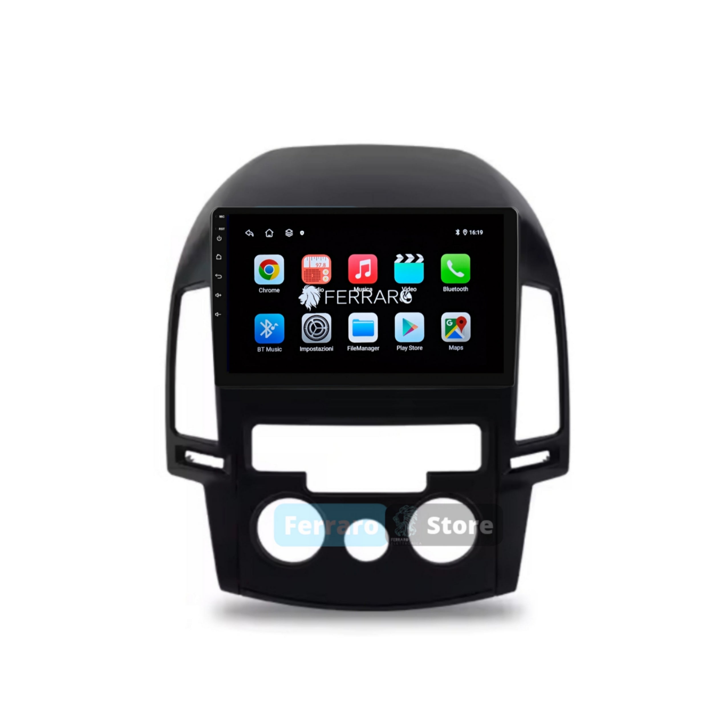Autoradio per Hyundai i30 9" (2007-2012) Android, Bluetooth, CarPlay, Android Auto, 2GB,4GB,6GB,8GB Ram