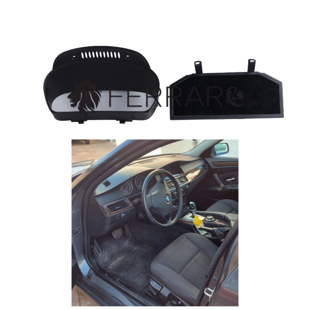 (PRENOTA) Virtual Cockpit 12.3" per BMW Serie 5 E60, E61 (2003-2009, HD Ultra, CarPlay e Android Auto
