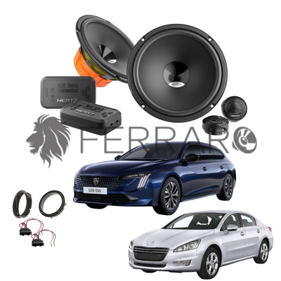 Hertz Kit 4 Casse | DSK 165.3 | Ant o Post | Peugeot 508 1ª/2ª (2010-2024)