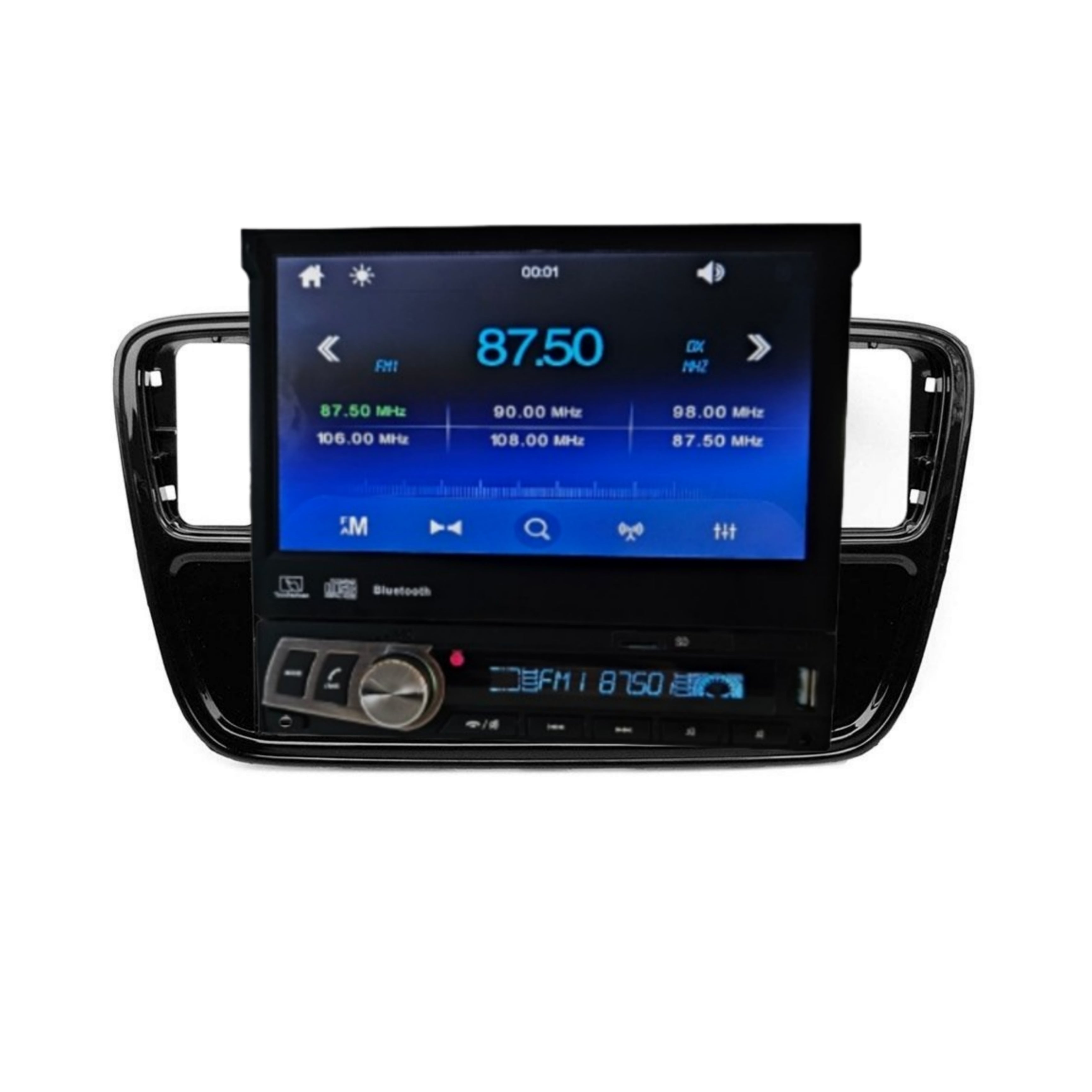 Autoradio per Volkswagen UP 7" | 2016-2024 | Bluetooth | Radio | Motorizzato | Mirror Link
