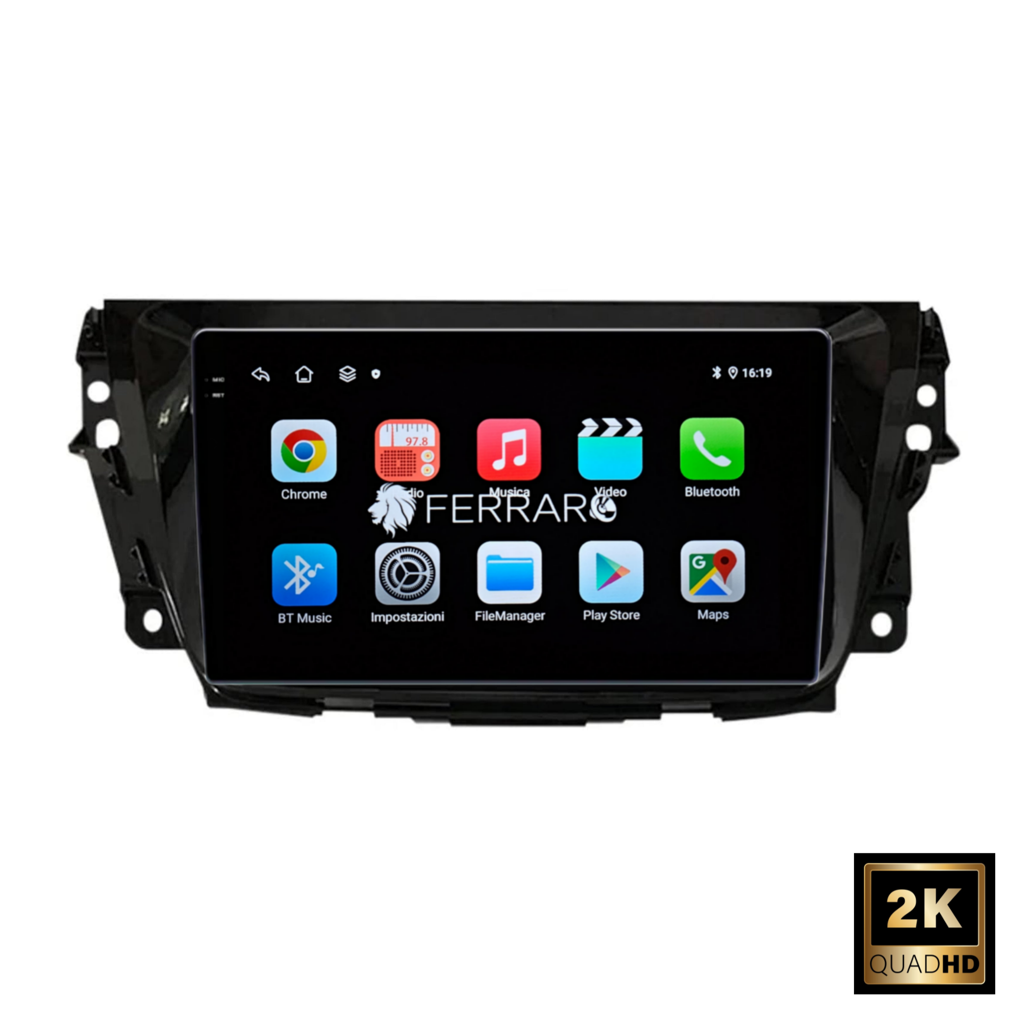 Autoradio per MG GS 9" 2K | 2015-2019 | Android | Bluetooth | CarPlay | Android Auto | 12/256GB Ram