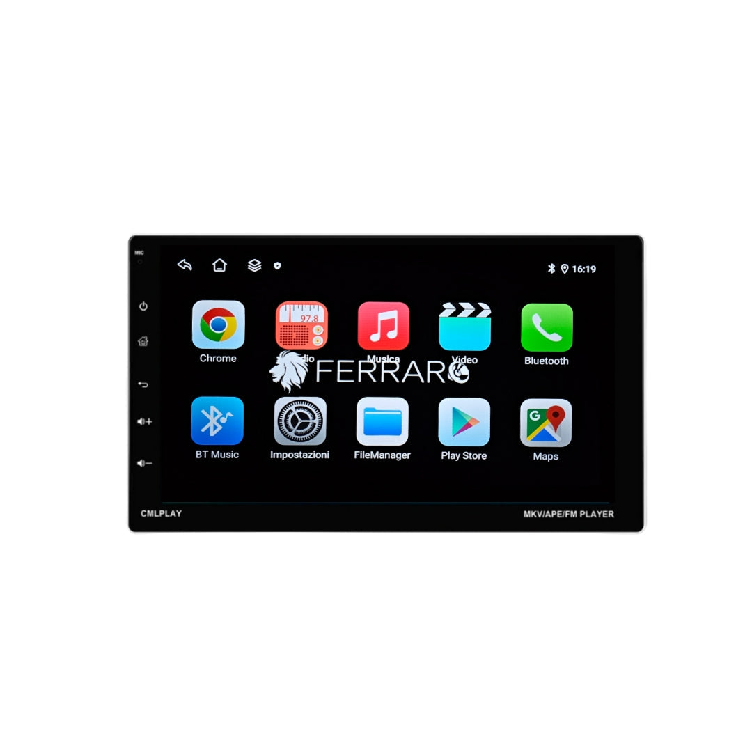 Autoradio per Citroen C4 Picasso 1Din 9" | 2006-2013 | Android | Bluetooth | Estraibile | CarPlay | Android Auto | 2/4GB Ram